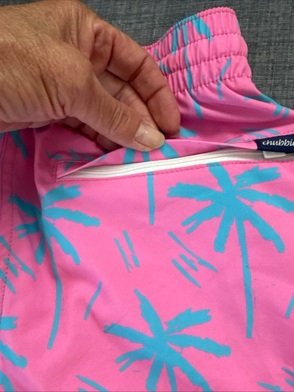 Chubbies The Prince Of Prints Dual Colored Swim Shorts Trunks Lined 7 Inch small